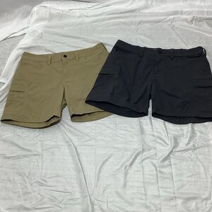 Carhartt Women's Cargo Shorts Size 12 in Black and Tan